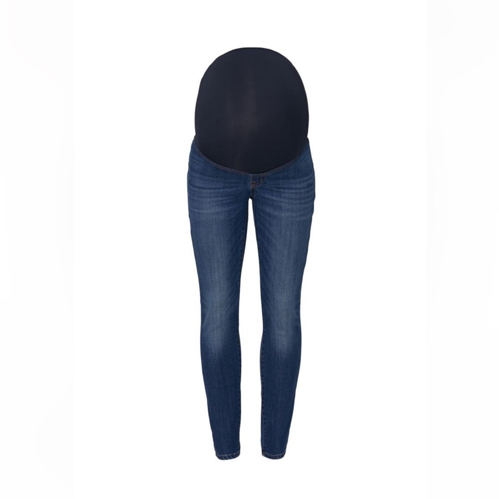 Madewell Blue Maternity Skinny Jeans